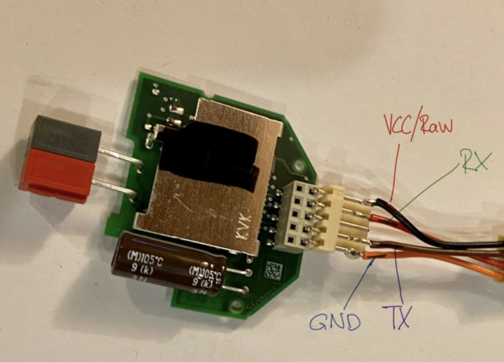 Arduino Siemens KNX Buscoupler Connection